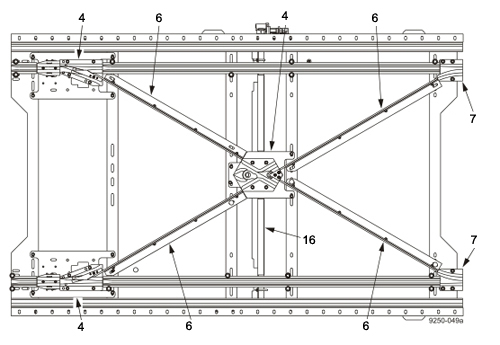 Unisort VII Intermediate Section - Dual-Sided Divert Parts